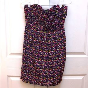 Shoshanna bright colored mini dress